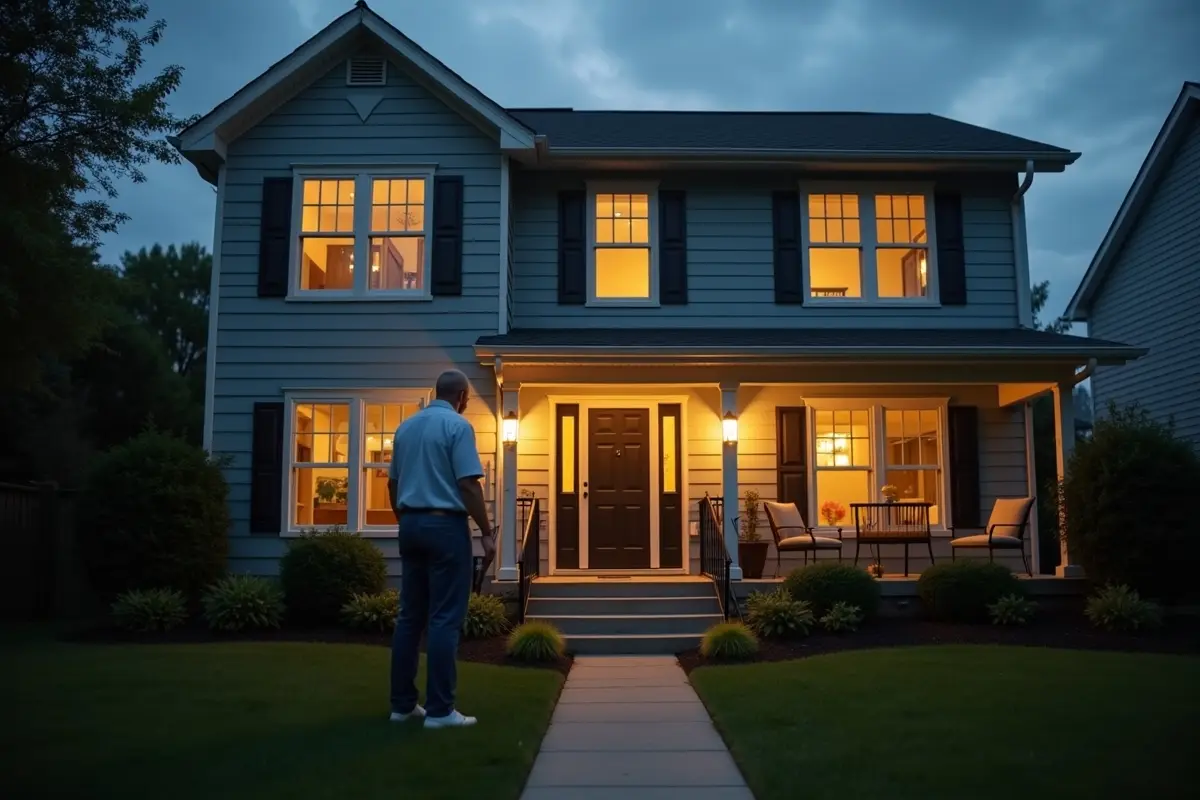 homeowner completing essential preparations before selling their house